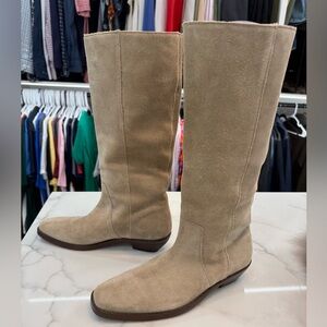 Madewell Antoine Tall Boot in the color Maple Seed size 8 worn twice